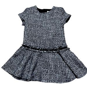 Mayoral Tweed Drop Waist Dress 3T